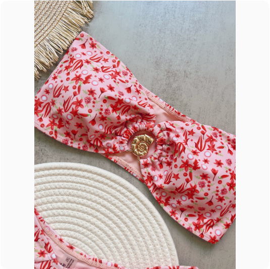 Aurum Floral Charm Bikini