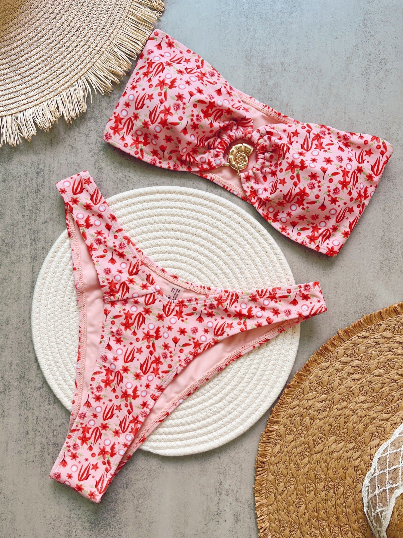 Aurum Floral Charm Bikini