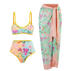 Yaara Bikini Set with Matching Cover Up Skirt