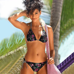 Boho Low Waist Bikini Set